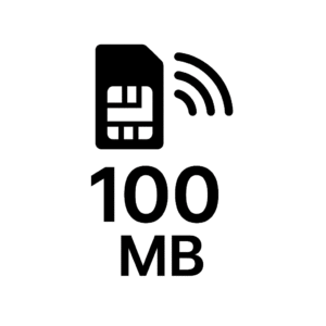 Datapakke 100 MB